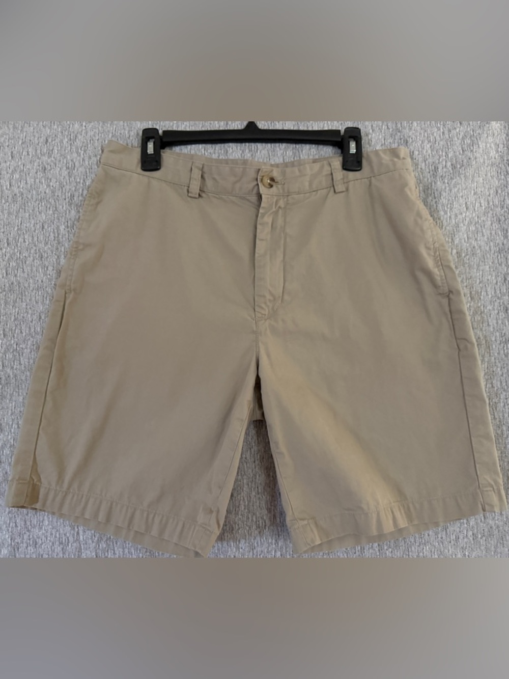 Style 1H0213 Mens Vineyard Vines Shorts Khakis Chinos Size 34 Tan 100% Cotton